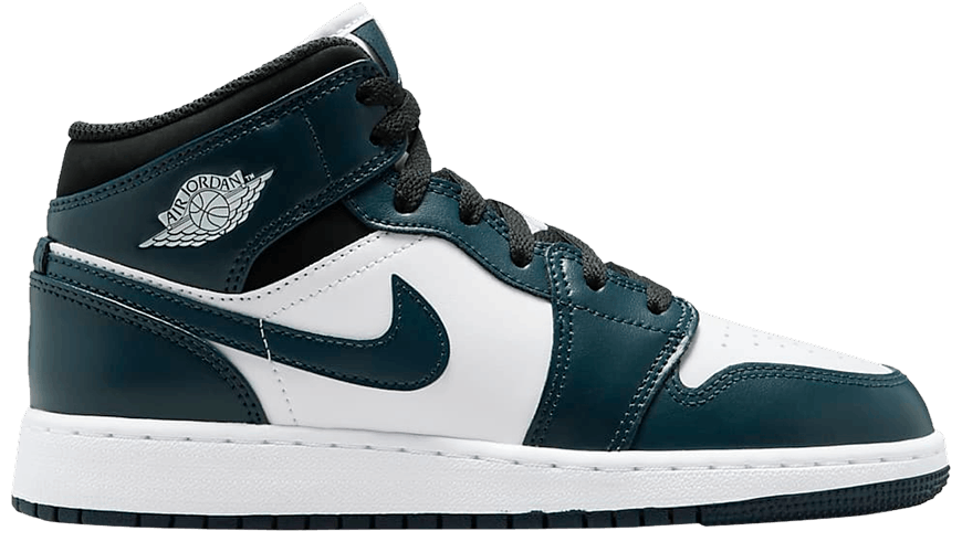 Giày Nike Air Jordan 1 Mid GS 'Armory Navy' 554725-411