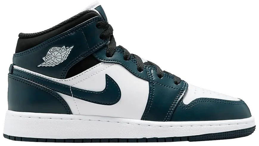 Giày Nike Air Jordan 1 Mid GS 'Armory Navy' 554725-411