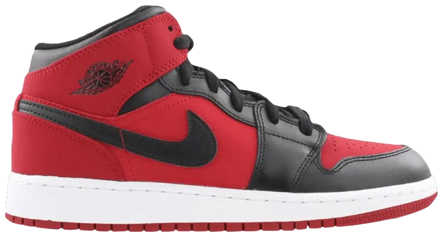Giày Nike Air Jordan 1 Retro Mid GS 'Gym Red' 554725-610