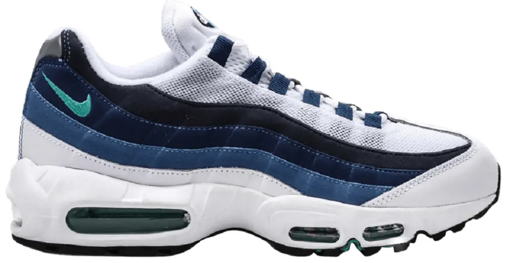 Giày Nike Air Max 95 OG 'White Slate Blue' 554970-131