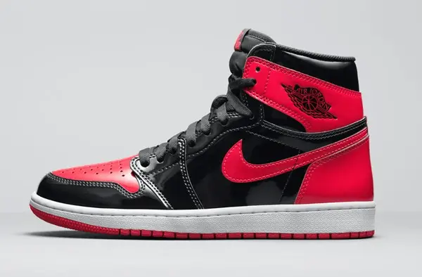 Giày Nike Air Jordan 1 Retro High OG 'Patent Bred' 555088-063 - Ảnh 7