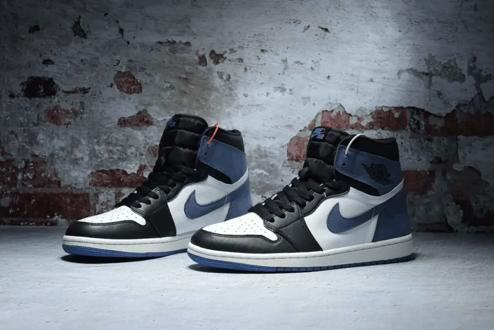 Giày Nike Air Jordan 1 Retro High OG 'Blue Moon' 555088-115 - Ảnh 4