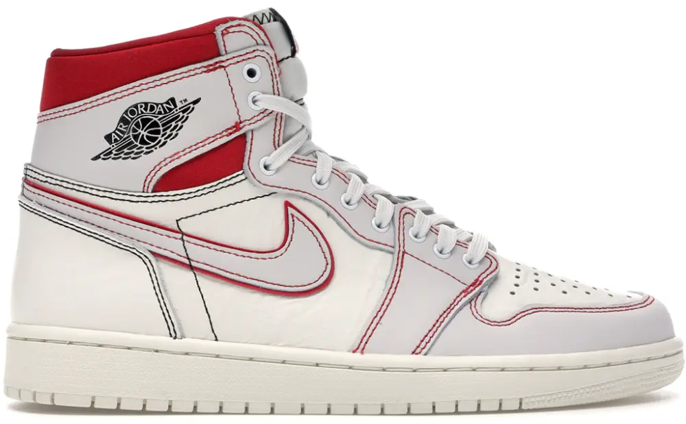 Giày Nike Air Jordan 1 Retro High 'Phantom Gym Red' 555088-160
