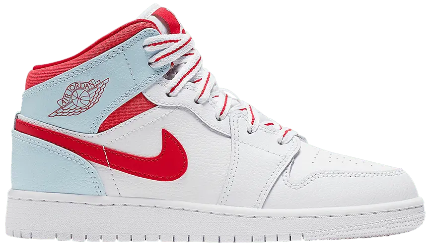 Giày Nike Air Jordan 1 Mid GS 'Topaz Mist' 555112-104