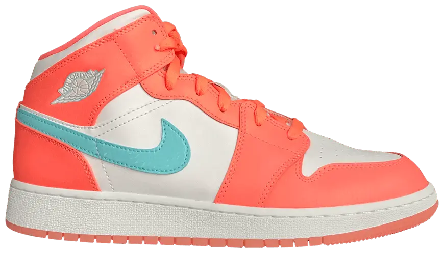 Giày Nike Air Jordan 1 Mid GG 'Crimson Pulse' 555112-814