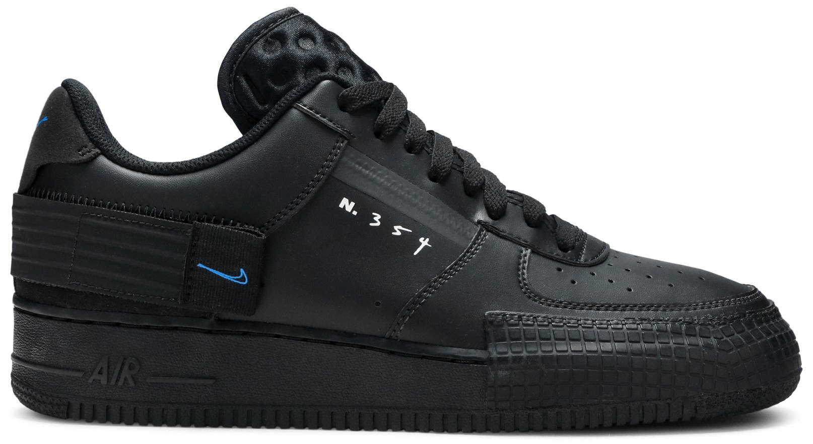 Giày Nike Air Force 1 Type 'Black Royal' AT7859-001