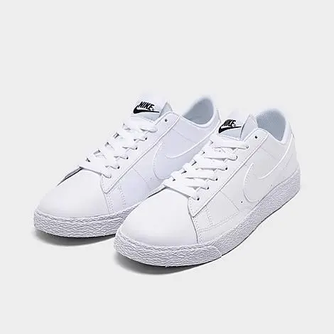 Alternative view of Giày Nike Blazer Low GS 'White' 555190-102