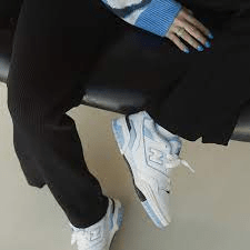 Giày New Balance 550 UNC 'White University Blue' BB550HL1 - Ảnh 5