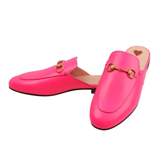 Alternative view of Giày Gucci Princetown Fluorescent Fuchsia 557730-0ZR60-5616