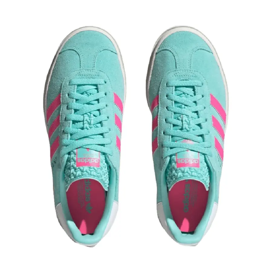 Alternative view of Giày Adidas Gazelle Bold 'Flash Aqua Lucid Pink' ID7026