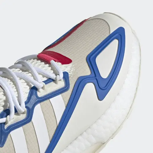 Giày Adidas ZX 2K Boost 'White Blue' FZ0220 - Ảnh 4