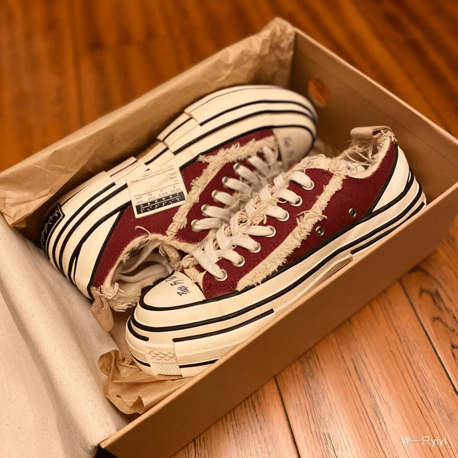 Giày xVESSEL G.O.P Lows Red S19X001R - Ảnh 3