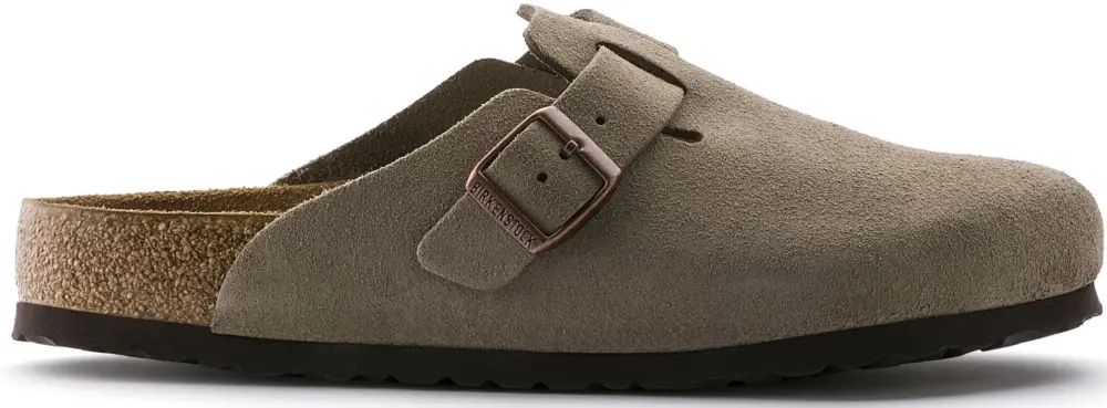 Dép Birkenstock Boston Soft Footbed 'Taupe' 0560771