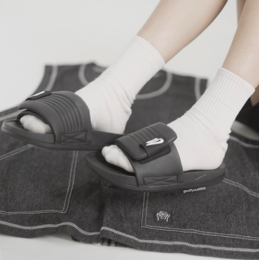 Dép Nike Wmns Offcourt Adjust Slide 'Black White' DV1033-002 - Ảnh 6