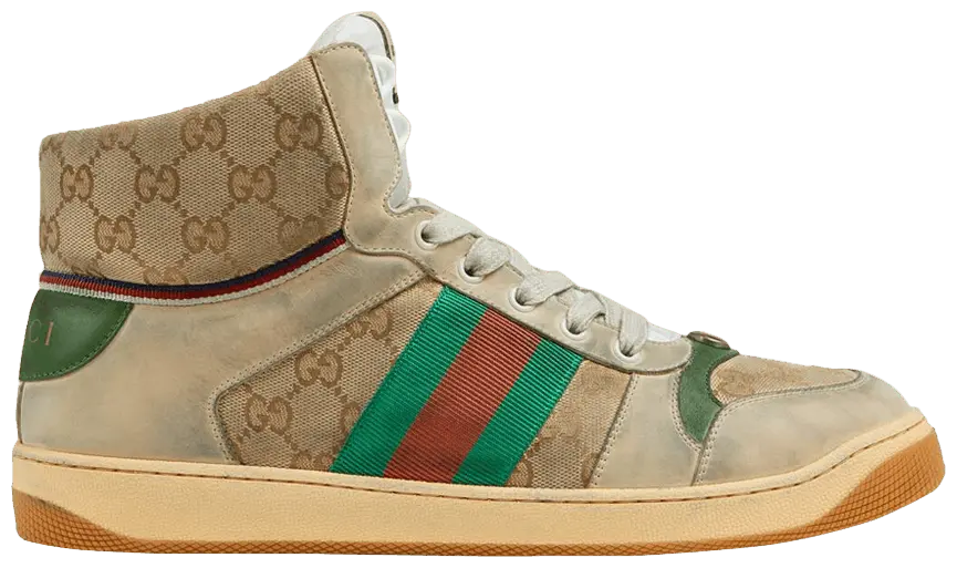 Giày Gucci Screener GG High 'Off-White' 563730-9Y9P0-9661