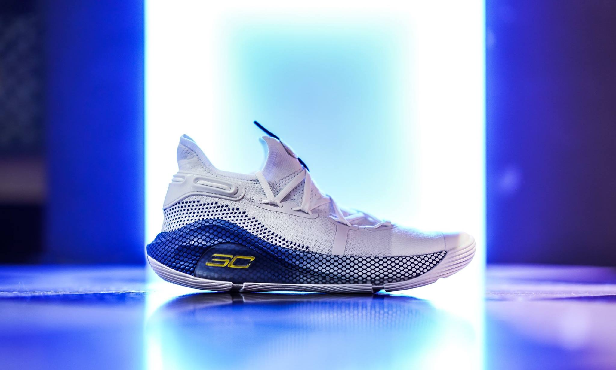 Giày Under Armour Curry 6 'Dub Nation' 3020612-103 - Ảnh 4
