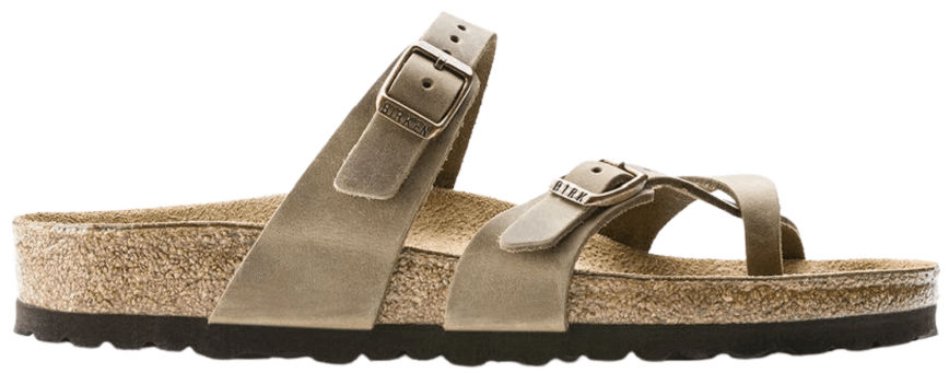 Dép Birkenstock Mayari Oiled Leather 'Tobacco Brown' 1011433