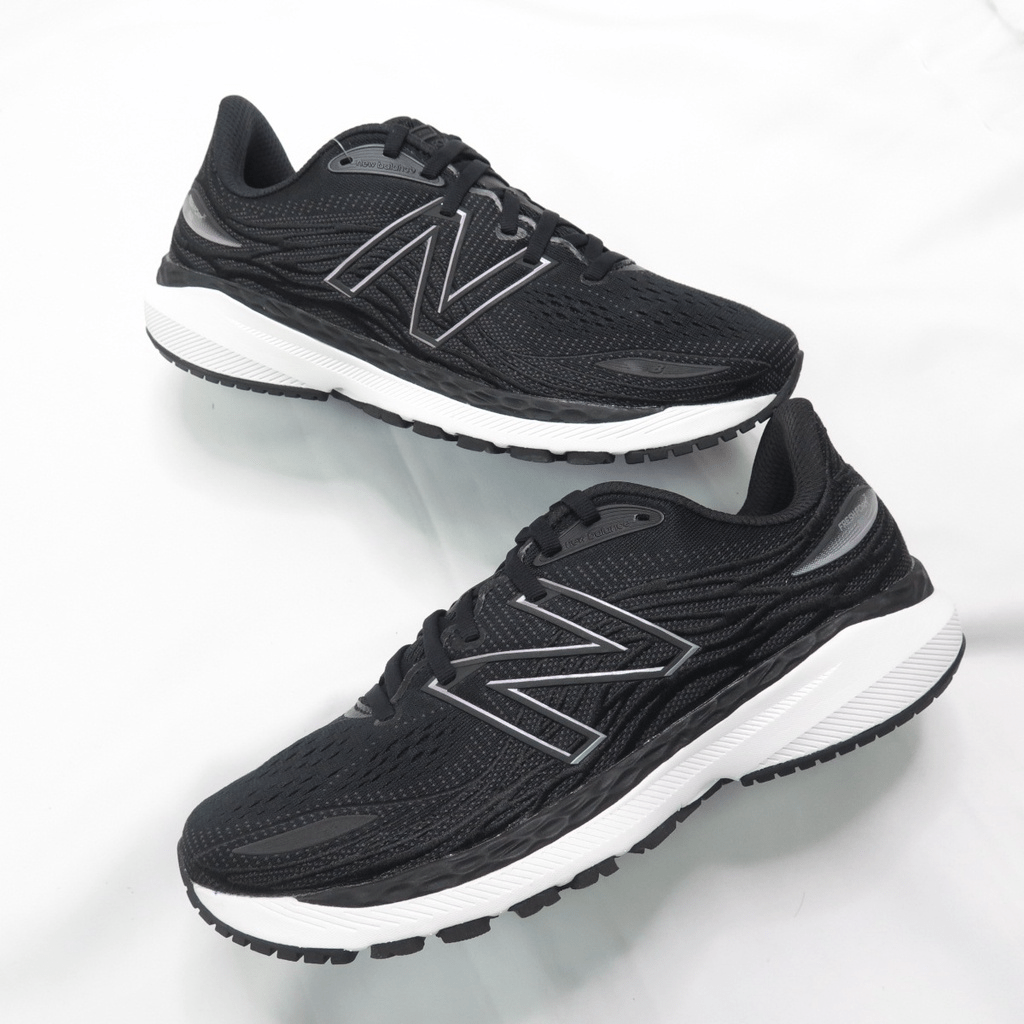 Giày New Balance Fresh Foam X 860v12 'Black White' M860M12 - Ảnh 3