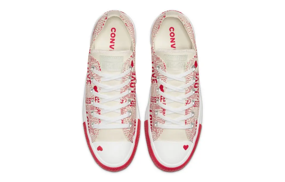 Giày Converse Wmns Chuck Taylor All Star Low 'Love Fearlessly' 567311F - Ảnh 4