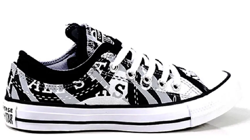 Giày Converse Chuck Taylor All Star Double Upper Logo Play 'Black White Wolfgrey' 567869V