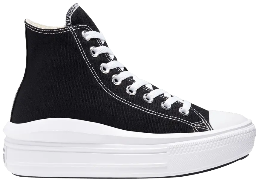 Giày Converse Wmns Chuck Taylor All Star High Move 'Black White' 568497C