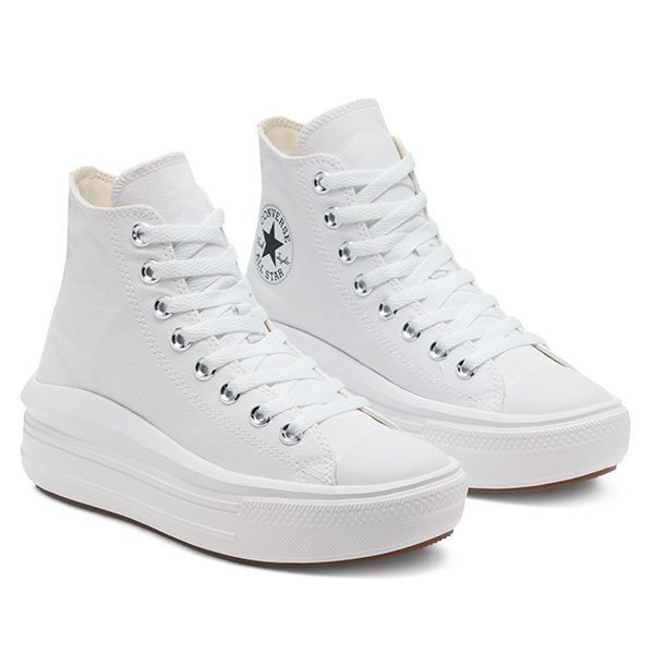 Giày Converse Wmns Chuck Taylor All Star High Move 'White Ivory' 568498C - Ảnh 6