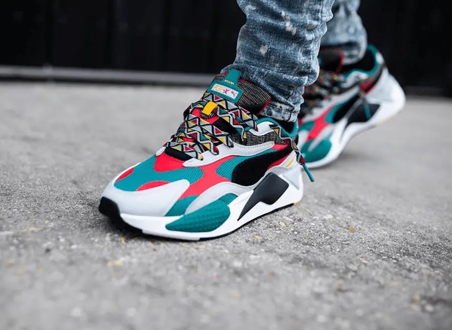 Giày Puma RS-X3 'Mix - Teal Green' 373183-02 - Ảnh 5