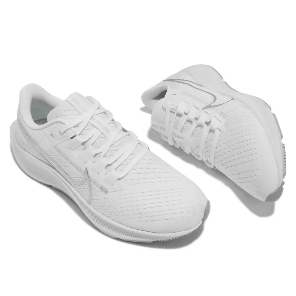 Alternative view of Giày Nike Air Zoom Pegasus 38 'White Metallic Silver CW7358-100