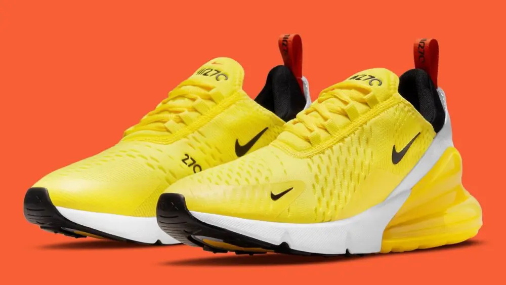 Alternative view of Giày Nike Air Max 270 'Yellow Strike Black' DQ4694-700
