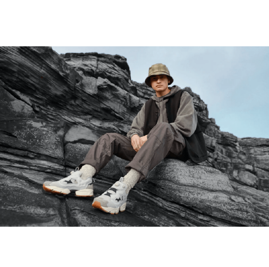 Giày Reebok x InstaPump Fury Fossil Pack 'True Grey' FZ3082 - Ảnh 5