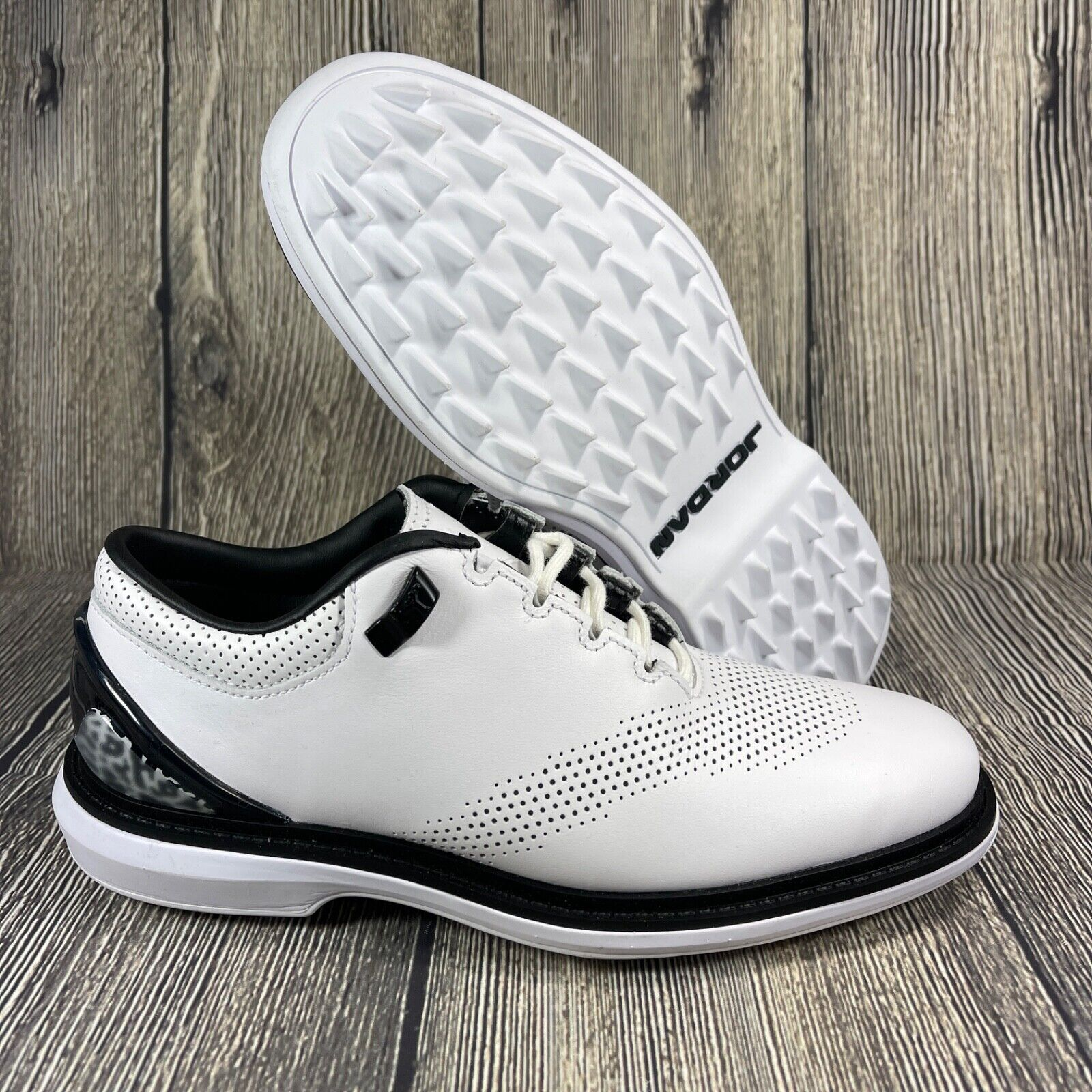 Giày Nike Jordan ADG 4 Golf ‘White Black’ DM0103-110 - Ảnh 6