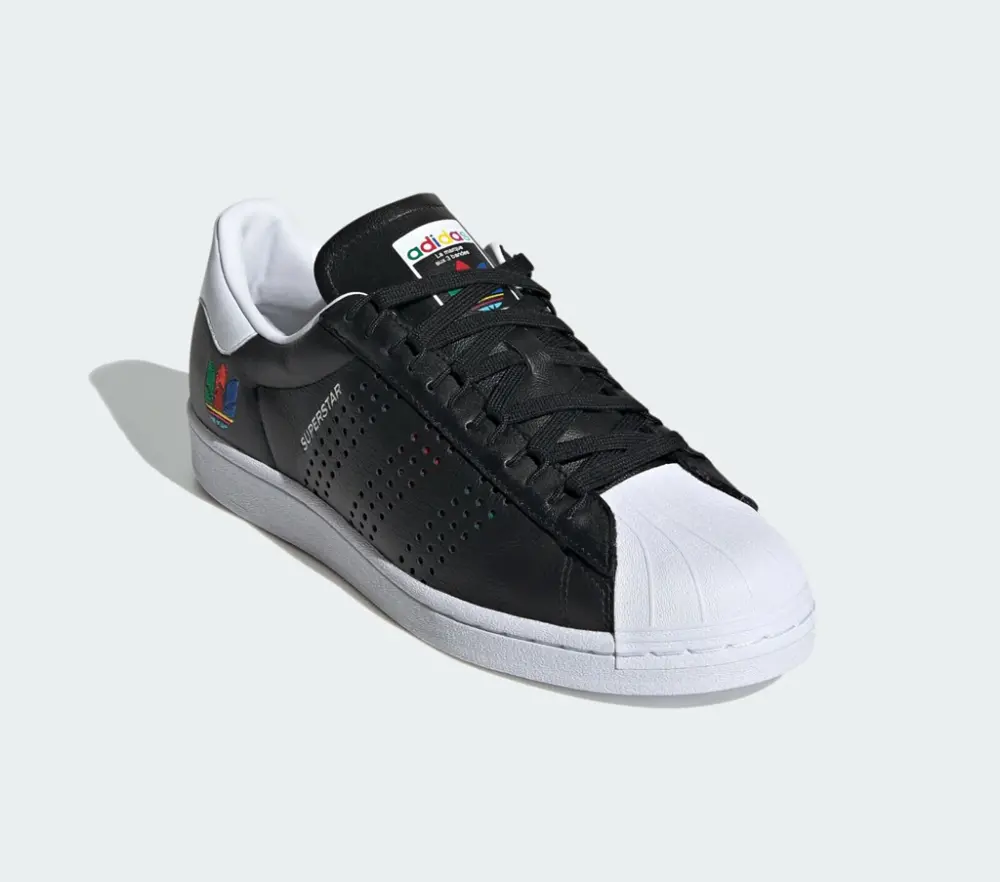 Giày Adidas Original Superstar 'Inclusivity Black' FW5387 - Ảnh 4