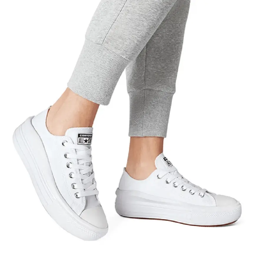 Alternative view of Giày Converse Wmns Chuck Taylor All Star Move Low 'White' 570257C