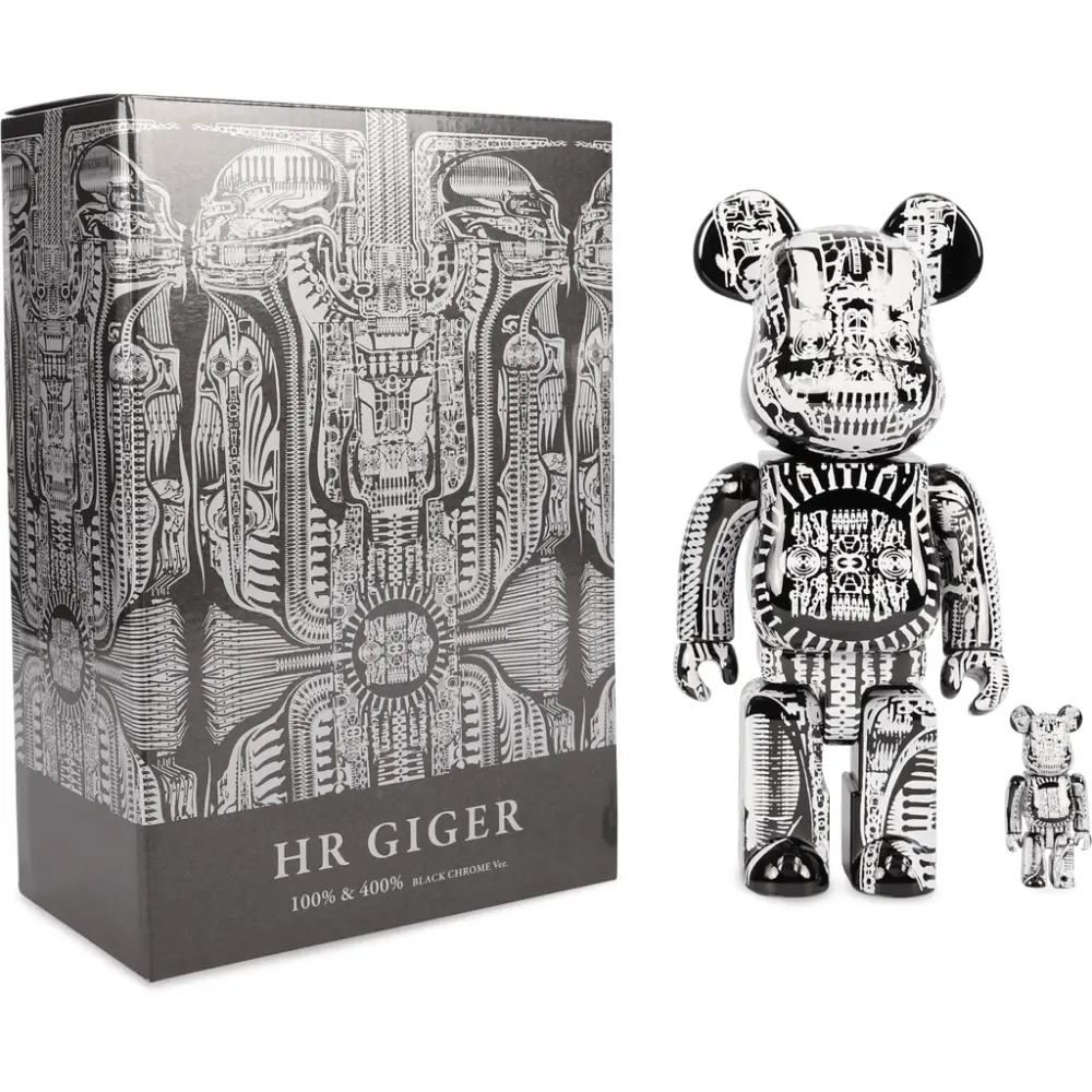 Alternative view of Mô Hình Bearbrick World Wide Tour H.R. Giger