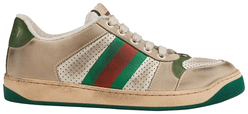 Giày Gucci Wmns Screener 'Distressed Green Orange' 570442-0YI20-9582