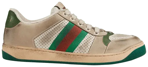 Giày Gucci Wmns Screener 'Distressed Green Orange' 570442-0YI20-9582