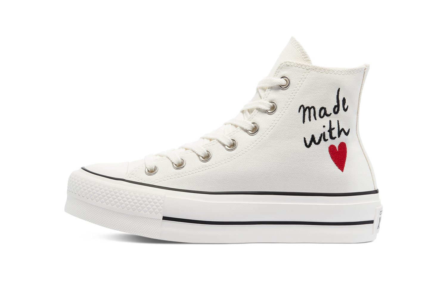 Giày Converse Chuck Taylor All Star Platform Valentine's Day 571119C - Ảnh 5