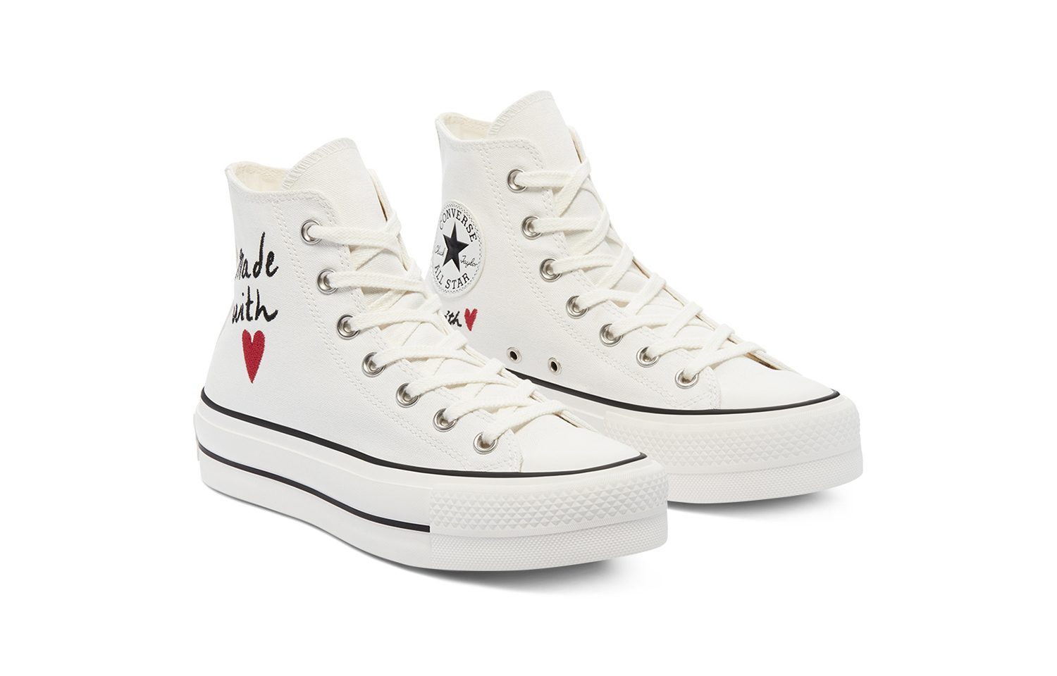 Giày Converse Chuck Taylor All Star Platform Valentine's Day 571119C - Ảnh 2