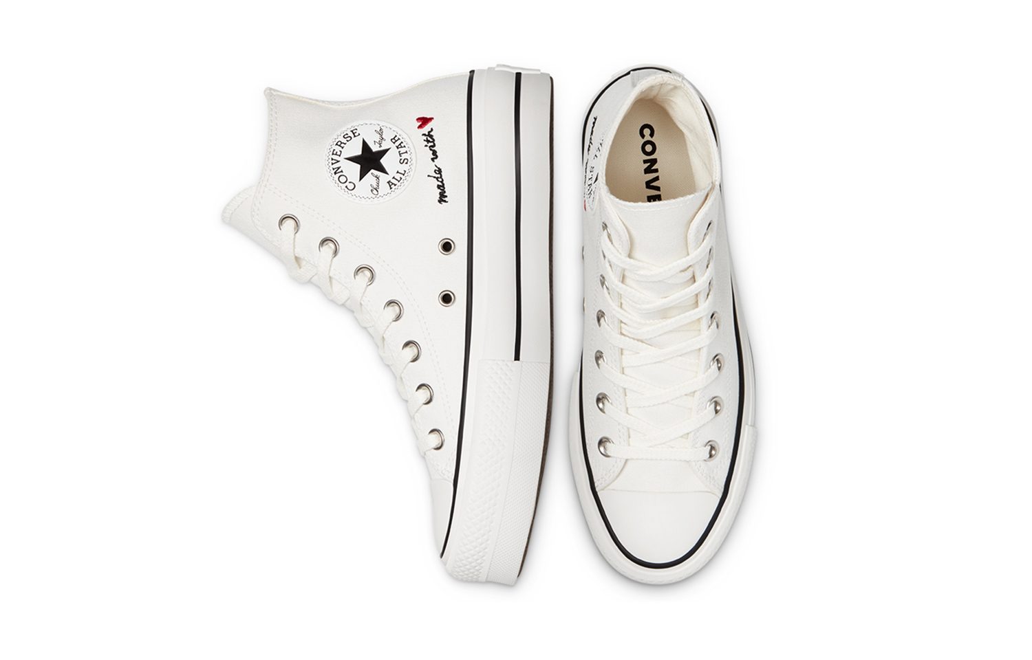 Giày Converse Chuck Taylor All Star Platform Valentine's Day 571119C - Ảnh 3