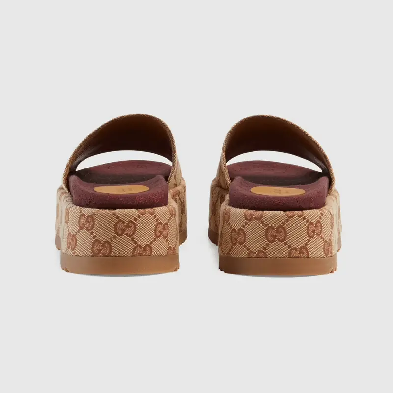 Dép Gucci Women's Original GG Slide Sandal 573018-KQW00-8366 - Ảnh 4