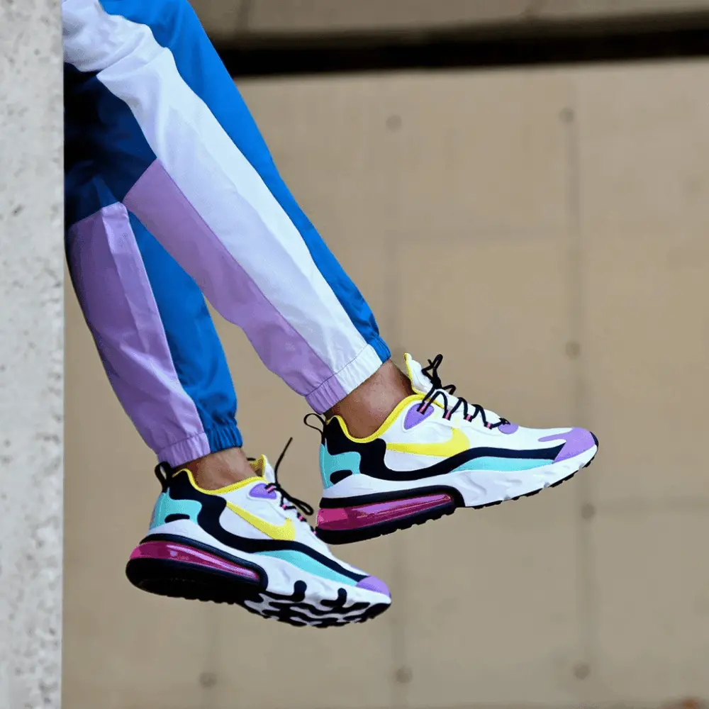 Giày Nike Air Max 270 React 'Bright Violet' AQ4971-101 - Ảnh 6