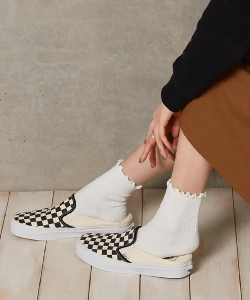 Alternative view of Giày Vans Slip On 'Checkerd Mule' VN0004KTEO1