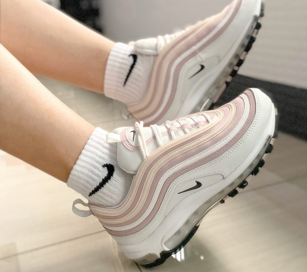 Giày Nike Wmns Air Max 97 'Pink Cream' DA9325-100 - Ảnh 3