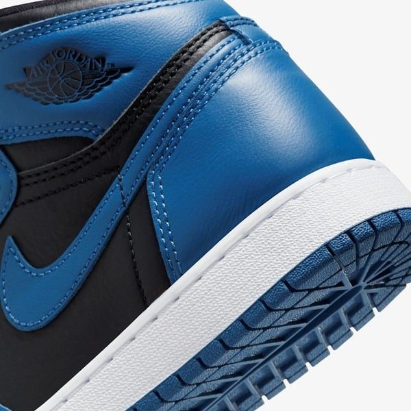 Giày Nike Air Jordan 1 Retro High OG GS 'Dark Marina Blue' 575441-404 - Ảnh 8
