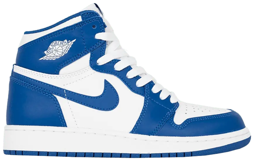 Giày Nike Air Jordan 1 High OG BG 'Storm Blue' 575441-127