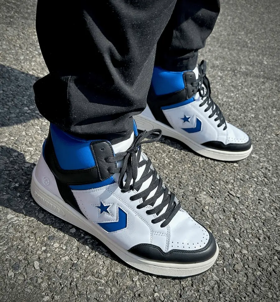 Alternative view of Giày Converse Weapon Fragment 'White Blue' A06083C