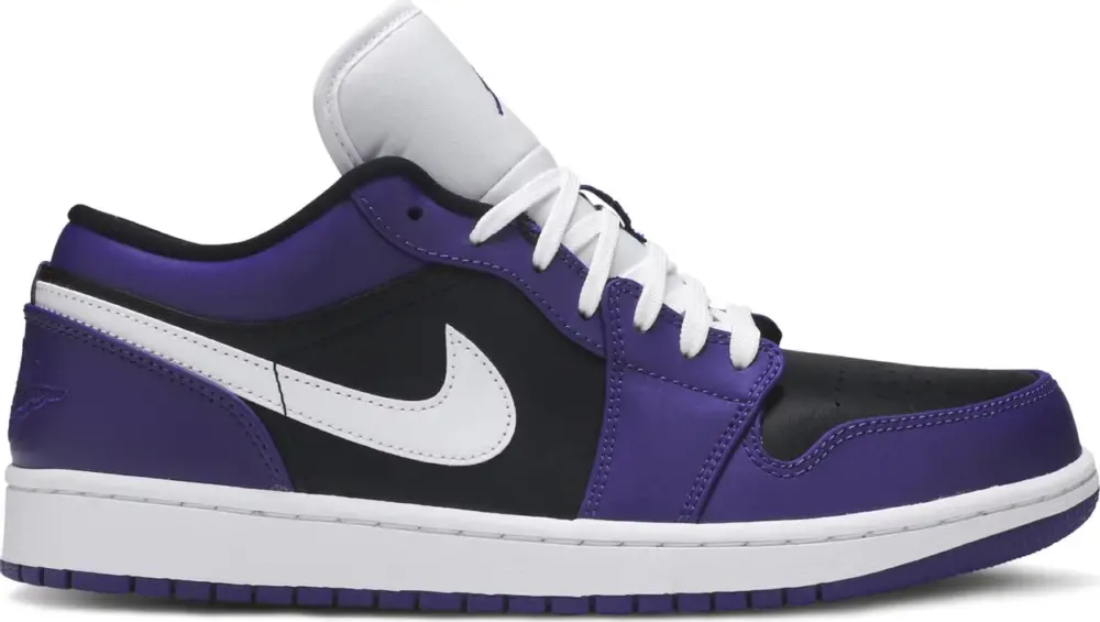 Giày Nike Air Jordan 1 Low 'Purple Black' 553558-501