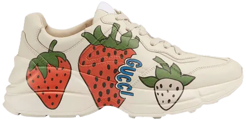 Giày Gucci Wmns Rhyton 'Gucci Strawberry' 576963-DRW00-9522