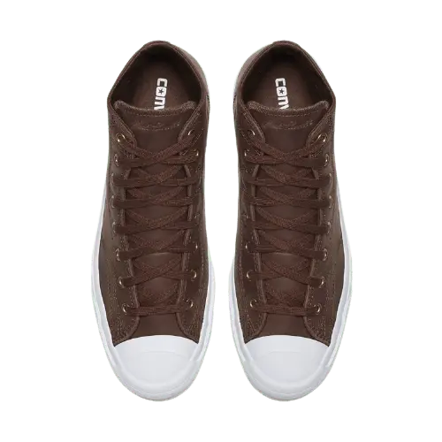 Giày Converse Jack Purcell Mid Waterproof Boot Leather High Top 157708C - Ảnh 6