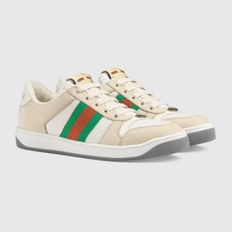 Alternative view of Giày Gucci Wmns Screener 'Green Orange' 577684-9PYQ0-9116